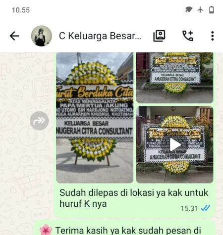 Pengiriman Papan Bunga Duka Lubangsampang Butuh