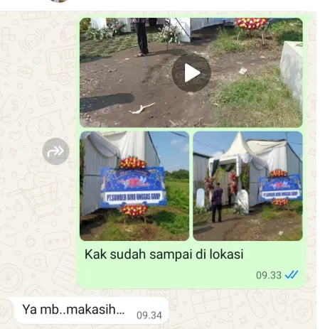 Pengiriman Karangan Bunga Lubangsampang Butuh