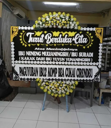 Papan Bunga Duka Lubangsampang Butuh