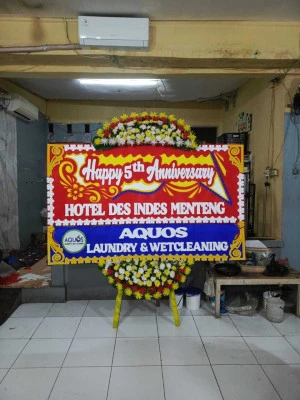 Papan Bunga di Lubangsampang Butuh