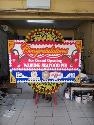 Papan Bunga di Lubangsampang Butuh